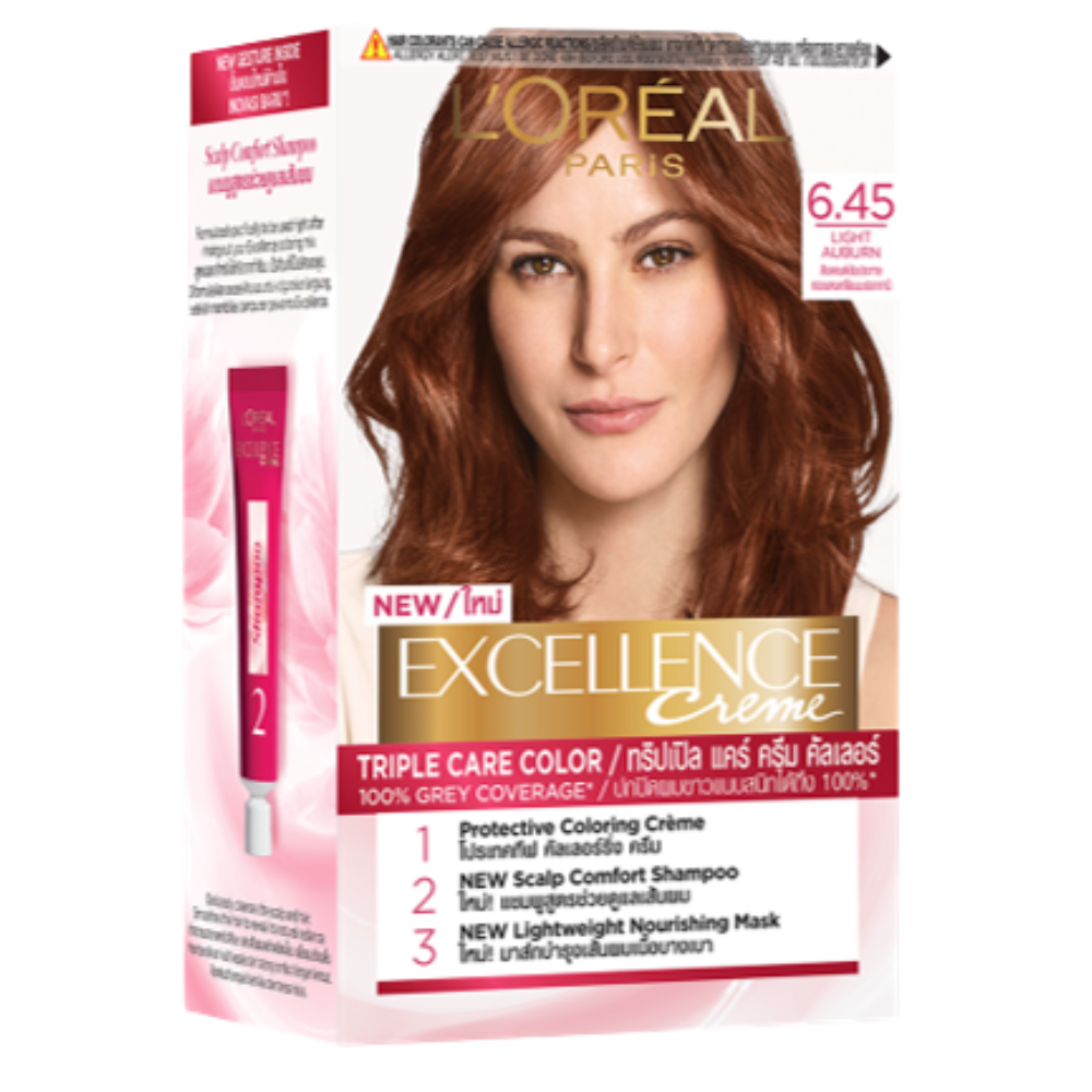 NHUỘM PHỦ BẠC L'OREAL EXCELLENCE CREME THUỐC NHUỘM TÓC VĨNH VIỄN KHÔNG HƯ TỔN
