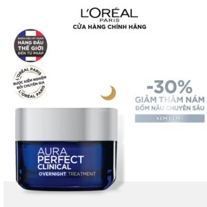 Alternative view of KEM DƯỠNG GIẢM THÂM NÁM ĐÊM AURA PERFECT CLINICAL 50ml