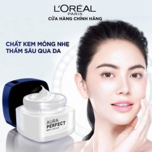 Alternative view of KEM DƯỠNG SÁNG DA BAN NGÀY L'OREAL PARIS AURA PERFECT DAY CREAM SPF17 PA++ 50ml