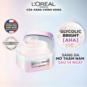 Alternative view of Kem ngày dưỡng sáng mờ thâm nám L'Oreal Paris Glycolic (AHA) Bright SPF 17 15ml